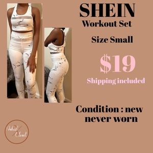 Shein workout set